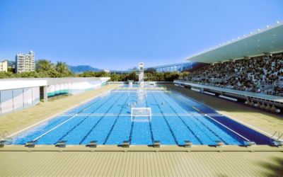 Infraestrutura de alto nível para a competição de natação nos Jogos FENACEF 2023