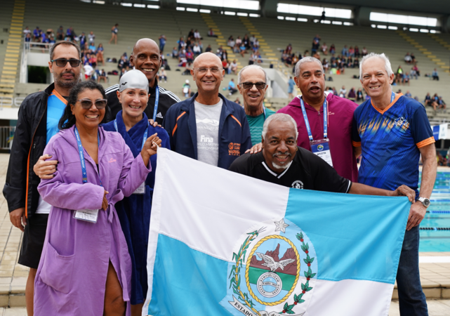 Jogos FENACEF recebem medalhista olímpico e presidente da SUDERJ