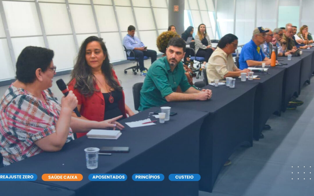 FENACEF cobra reajuste zero, transparência e maior participação da Caixa, durante mesa de negociação do Saúde Caixa