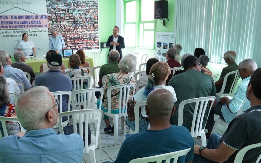 FENACEF e AEAP/PE realizam encontro em Recife para esclarecer dúvidas sobre o Saúde Caixa