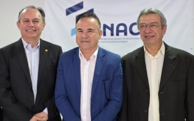 Presidente da FUNCEF, Ricardo Pontes, se reúne com a FENACEF em agenda institucional ampla de interesse dos aposentados da Caixa