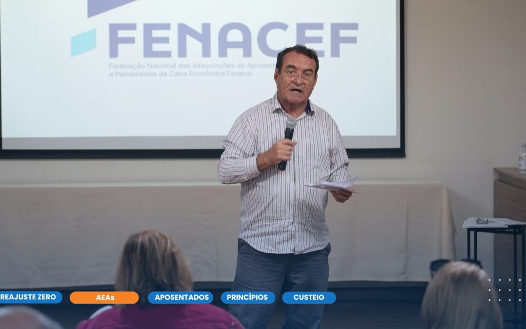 Presidentes das AEAs se reúnem com a FENACEF em São Paulo para fortalecer a representatividade dos aposentados da Caixa