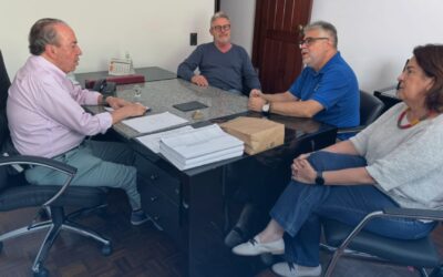 AEAMG e FUNCEF se reúnem com Danilo de Castro para tratar de temas de interesse dos participantes